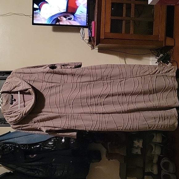 Cowl neck dress. - Picture 3 of 5